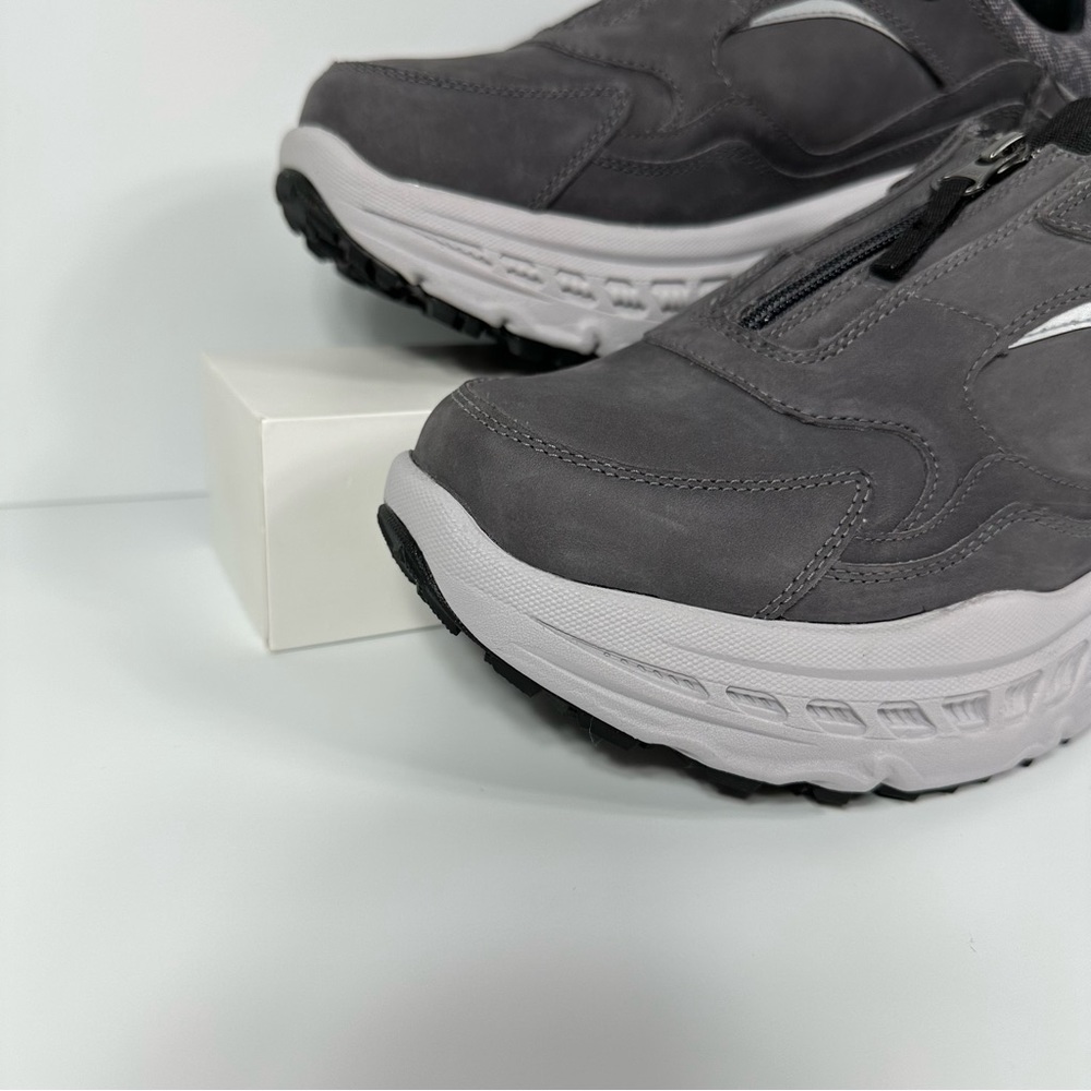 UGG CA805 ZIP GORE TEX MENS SHOES SIZE 9 DARK GREY GRAY WATERPROOF ZIPPER NEW - Picture 5 of 10